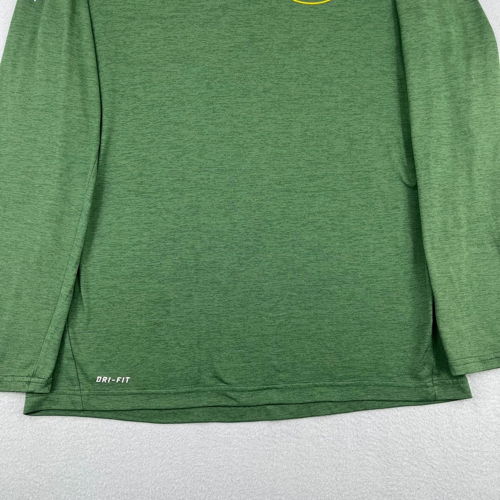 Nike Green Bay Packers Dri-FIT Long Sleeve Shirt Womens‎ M Green NFL Football - Picture 3 of 16